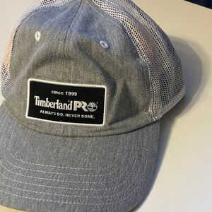 Timberland PRO Charcoal and White Trucker Hat